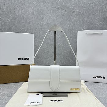 Okify Jacquemus Le Bambino Bag In White 28x13.5x6cm