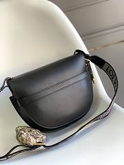 Okify Loewe Gate Bag In Black 20x19x11.5cm - 6