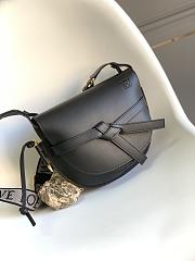 Okify Loewe Gate Bag In Black 20x19x11.5cm - 1