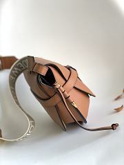 Okify Loewe Gate Bag In Brown 20x19x11.5cm - 5