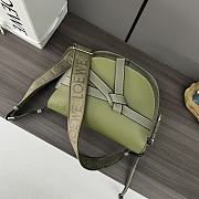 Okify Loewe Gate Bag In Green 20x19x11.5cm - 3