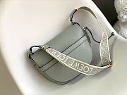 Okify Loewe Gate Bag In Light Blue 20x19x11.5cm - 5