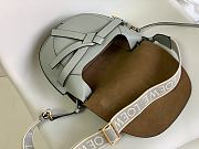 Okify Loewe Gate Bag In Light Blue 20x19x11.5cm - 3