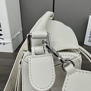 Okify Loewe Puzzle Edge Bag In Full White 24x10.5x16cm - 4