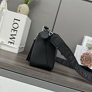 Okify Loewe Puzzle Edge Bag In Black 24x10.5x16cm - 4