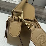 Okify Loewe Puzzle Edge Bag In Full Light Brown 24x10.5x16cm - 4