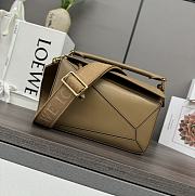 Okify Loewe Puzzle Edge Bag In Full Light Brown 24x10.5x16cm - 1