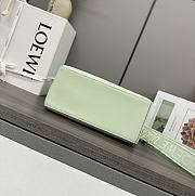 Okify Loewe Puzzle Edge Bag In Light Green 24x10.5x16cm - 3