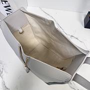 Okify Loewe Compact Hammock Bag In Light Gray 20x19x14cm - 2