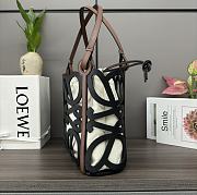 Okify Loewe Anagram Cut Out Tote Bag In Black 32x12x25.5cm - 4