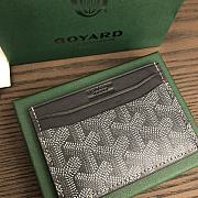 Okify Goyard Saint Sulpice Card Holder In Gray 11.5x7.5cm - 2