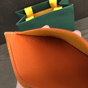 Okify Goyard Saint Sulpice Card Holder In Orange 11.5x7.5cm - 6