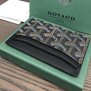 Okify Goyard Saint Sulpice Card Holder In Black 11.5x7.5cm - 3