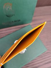 Okify Goyard Saint Sulpice Card Holder In Yellow 11.5x7.5cm - 6