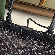Okify Goyard Bellechasse Biaude PM Bag In Dark Blue 36x26x13cm - 3