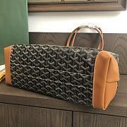 Okify Goyard Bellechasse Biaude PM Bag In Black And Brown 36x26x13cm - 2