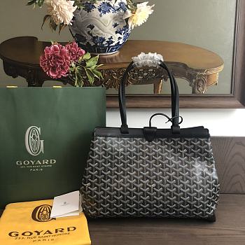 Okify Goyard Bellechasse Biaude PM Bag In Black 36x26x13cm