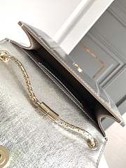 Okify Bvlgari Serpenti Forever Bag In Silver 20x15x5cm - 3