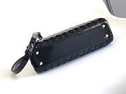 Okify Bvlgari Serpentine Duo Top Handle Bag In Shiny Black 21.5x15x6cm - 4