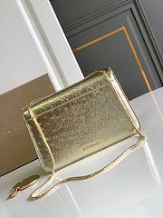 Okify Bvlgari Serpenti Forever Bag In Light Gold Ostrich 25x16.5x8cm - 2