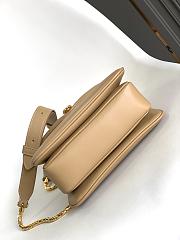Okify Bvlgari Serpenti Reverse Top Handle Bag In Beige 20x14x10cm - 4