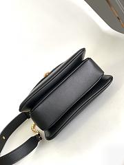 Okify Bvlgari Serpenti Reverse Top Handle Bag In Black 20x14x10cm - 3