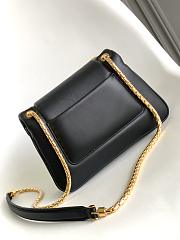 Okify Bvlgari Serpenti Reverse Shoulder Bag In Black 29.5x18.5x7cm - 6