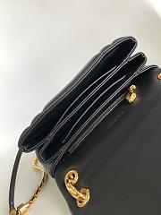 Okify Bvlgari Serpenti Reverse Shoulder Bag In Black 29.5x18.5x7cm - 4