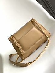 Okify Bvlgari Serpenti Reverse Shoulder Bag In Beige 29.5x18.5x7cm - 6
