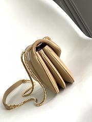 Okify Bvlgari Serpenti Reverse Shoulder Bag In Beige 29.5x18.5x7cm - 5