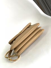 Okify Bvlgari Serpenti Reverse Shoulder Bag In Beige 29.5x18.5x7cm - 3