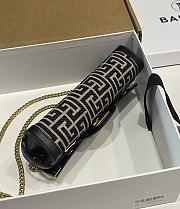 Okify Balmain WOC Bag In Black 23x12x6cm - 6