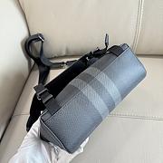 Okify Burberry Messenger Bag In Black 29x20x8.5cm - 3