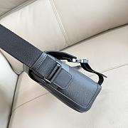 Okify Burberry Messenger Bag In Black 29x20x8.5cm - 2