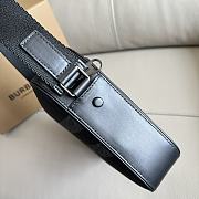 Okify Burberry Muswell Bag In Black 25x5x18cm - 6