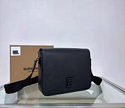 Okify Burberry TB Messenger Bag In Black 25.5x6.5x21.5cm - 5