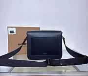 Okify Burberry TB Messenger Bag In Black 25.5x6.5x21.5cm - 4