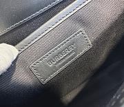 Okify Burberry TB Messenger Bag In Black 25.5x6.5x21.5cm - 2