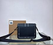 Okify Burberry Small Alfred Bag In Black 25.5x6.5x21.5cm - 5