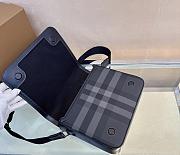 Okify Burberry Small Alfred Bag In Black 25.5x6.5x21.5cm - 2