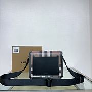 Okify Burberry Small Alfred Bag In Brown 25.5x6.5x21.5cm - 6