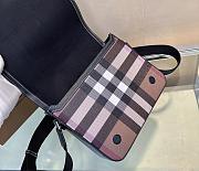 Okify Burberry Small Alfred Bag In Brown 25.5x6.5x21.5cm - 4