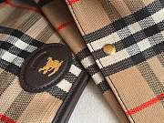 Okify Burberry Highland Bag In Brown 28.5x11.5x31cm - 3