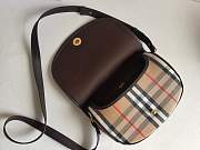 Okify Burberry Highlands Crossbody Bag In Brown 24.5x8x18cm - 6