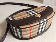 Okify Burberry Highlands Crossbody Bag In Brown 24.5x8x18cm - 5