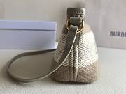 Okify Burberry Logo Mini Bag In Beige 25.5x11x13cm - 4