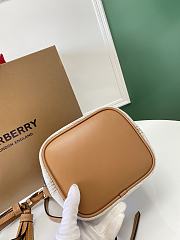 Okify Burberry Ashby Bag In Beige Bottom 17x15.5x24.5cm - 2