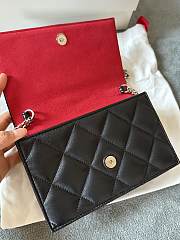 Okify Alexander McQueen Skull Graffiti Bag In Black 19x13x5cm - 5