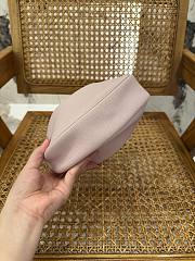 Okify Celine Teen Lulu Bag In Light Pink Grained Calfskin 21x24x5cm - 3