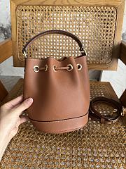 Okify Celine Teen Clara Bag In Brown 16x19x6cm - 6